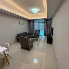 Furnished 1BHK apartment for monthly rent in Ajman - Al Rashidiya - Gulf Towers ✔️ Includes all