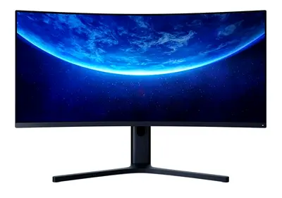Xiaomi Mi Curved Gaming Monitor 34 Inch Screen 3440X1440 Wqhd Resolution 4K Freesync Amd 144 Hz 21:9