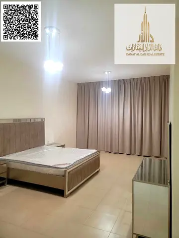 شقة غرفة وصالة (أول ساكن) للإيجار الشهري في أبراج عجمان ون (Ajman One Towers)