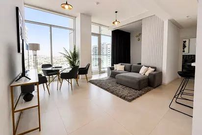 CONVERTIBLE INTO 2BED | FURNISHED | HIGH RISE