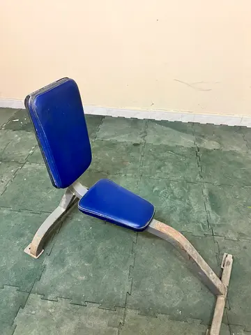 Adjustable Weight/Workout Bench - Used, Blue Cushion