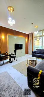 🏡 For sale: A luxurious, fully furnished two-bedroom apartment with a living room in Al oasis Tow
