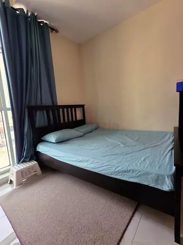Ikea Hemnes bed frame with hafslo spring mattress