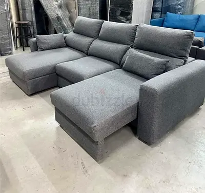 Ikea Eskelstuna L shape sofa bed Dark gray Excellent Condition