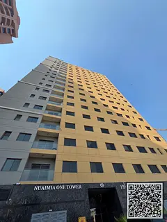 BEAUTIFUL FULLY FURNISHED ONE BEDROOM HALL WITH PARKING IN NUAIMIYA ONE TOWER AJMAN