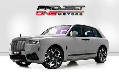 2025 ROLLS ROYCE CULLINAN BLACK BADGE WITH WARRANTY AND SERVICE CONTRACT
