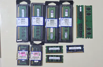 Lot of DDR3/DDR4 Desktop & Laptop RAM Modules - Multiple Capacities