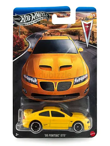 Hot Wheels Silver Series '06 Pontiac GTO Die-cast Car (New in Pack)