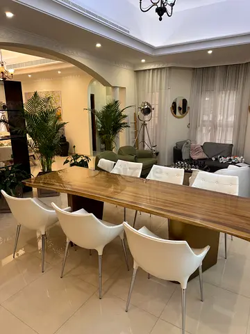 x6 pcs set CASSINA Passion Armchairs dining chairs Italian white cowhide leather