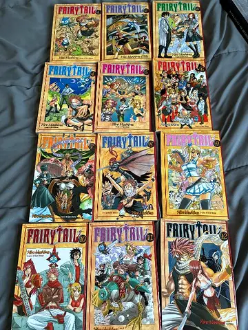 Fairy Tail Manga Collection Volumes 1 to 12