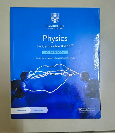 Cambridge O'Levels Physics book