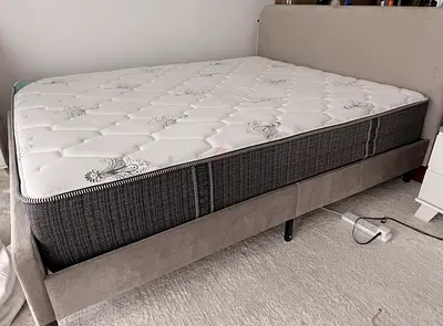 Bedroom set Bed, mattress, night stand and dresser