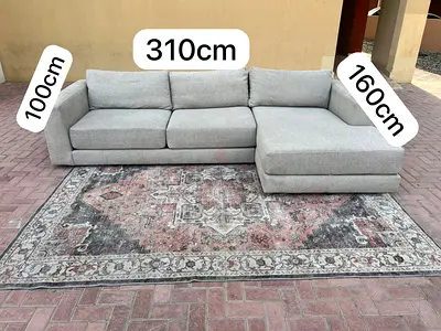 Crate&Barral Premium Quality L Shape Sofa