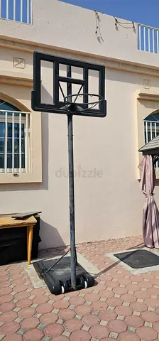 Adjustable Portable Basketball Hoop with Base - Good Working Condition