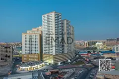 Ajman Pearl Towers | 2 Bed Hall | Covered Parking | Sea View | Closed Kitchen