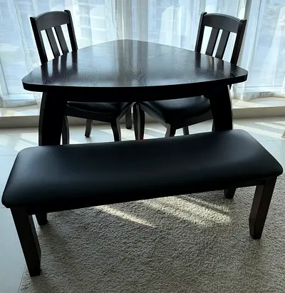 Pan Emirates Dining Table Set – Table, 2 Chairs & Bench