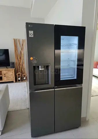LG Side by Side instaview Refrigerator 634 Litres GR-X267CQES