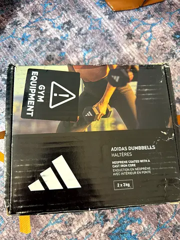 Adidas 3 kg dumbbells