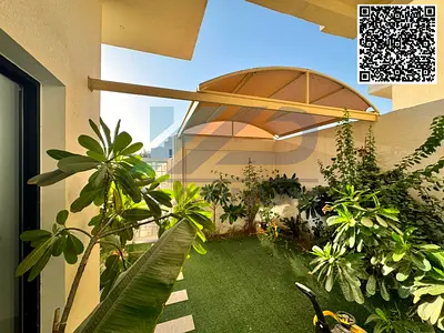 Furnished townhouse for rent in Al-Yasmeen; features 5 master bedrooms and a rooftop terrace.