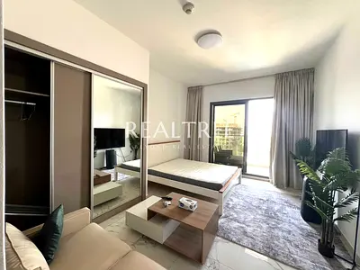Bright Studio | Semi Closed Kitchen | Pool View