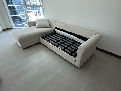 Excellent Condition IKEA Gronlid L shape sofa Bed Beige