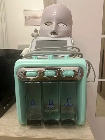 Multifunction Hydro Dermabrasion & LED Face Mask Machine - Good Condition