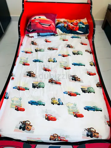 Cars bed toddler 70x150 cm only bed Used in good condition