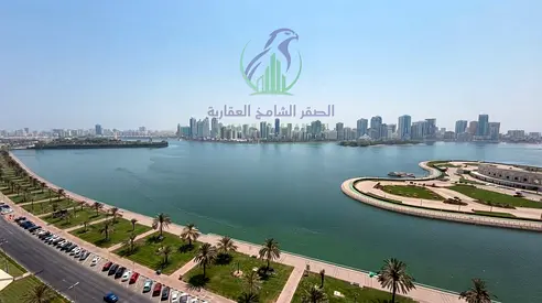 4BR Apartment for Rent in Al Majaz 3 – Open Sea View, 4 Bathrooms, Master Maid’s Room, Balcony, Free AC & Parking.