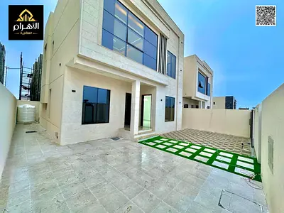 Villa for sale in Ajman | Al Helio 2 area | 3 bedrooms, majlis, hall, maid's room and storage | Freehold ownership for all nationalities | Price inclu