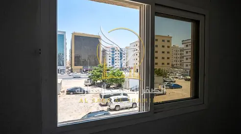 Studio apartment for annual rent in Al Butina Sharjah with central air conditioning and modern finishes