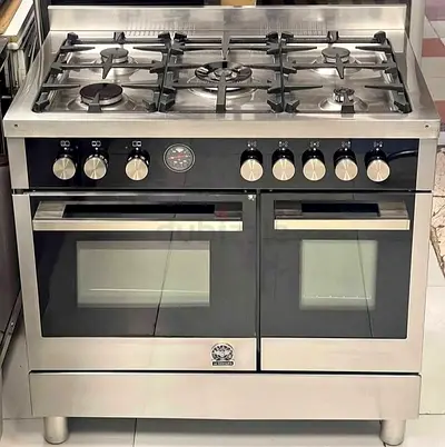 La Germania 90cm Top 5 gas hobs oven electric dual doors