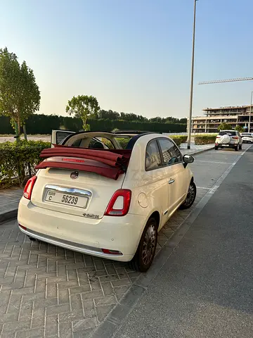 Fiat 500 Cabrio 2021 | GCC Specs | Low Mileage | Convertible