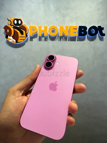 Apple iPhone 16 ( 256 GB ) Pink -Like New Condition with 12 Months PhoneBot Warranty