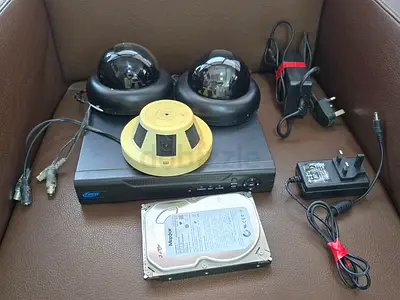 CCTV Full System with 3 HD Cameras including Hard Drive