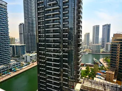 Furnished |2 Balconies |High Floor |JBR-MarinaView