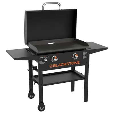 Blackstone 2-Burner Outdoor Griddle with Side Shelves (Used)