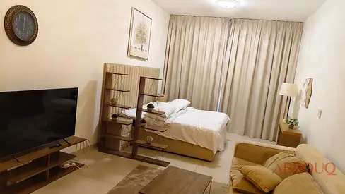 Furnished Studio | Amara Residences, JVC | Ready to Move In