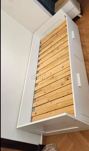 IKEA brimness daybed with 2 big storage drawers and 2 IKEA mattresses.