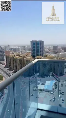 Three-Bedroom Apartment with Living Room for Annual Rent in Al Waha Towers, Tower 1