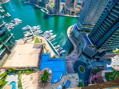 1BR-Furnished | Upgraded Interior | Marina View