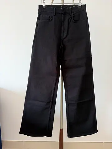 COS Women’s Black Denim Trousers