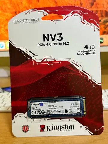 Kingston NV3 4TB M.2 NVMe PCIe 4.0 SSD - Brand New in Package