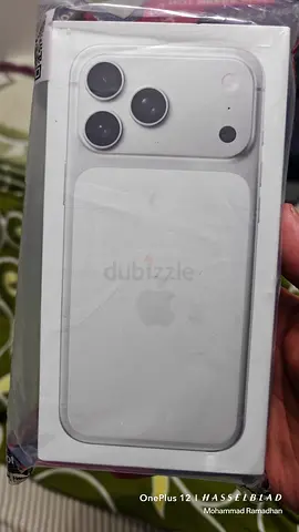 iphone 17 pro max silver 512GB brand new in box BNIB