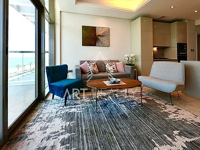 Beachfront 2BR + M | Full Sea Views | Furnished