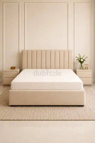Brand New queen size bed Strong quilty bed