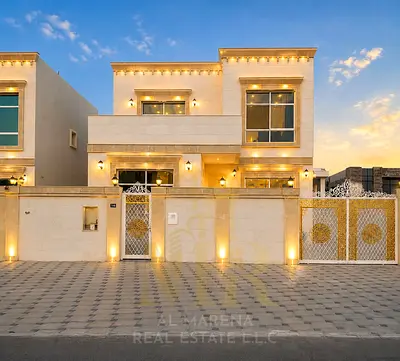 فيلا مميزللبيع تملك حرشامل رسوم التسجيل والتمليك تصمييم فلل دبى على شارع 311 مباشرمن المالك مباشر.