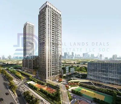 3BR Apartment | Design Quarter Tower B | Marina & Burj Khalifa View | Unfurnished