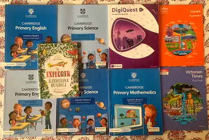 British Curriculum year 6 Book set