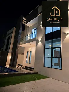 Brand-New Villa for Sale in Al Zahya – Ajman First Occupant | 4 Master Bedrooms | Private Pool | I