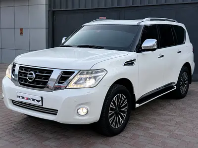 NISSAN PATROL 2017 185500 KMS ( PLATINUM) V6 FULL OPTIONS WELL MAINTAINED WITH HISTORY